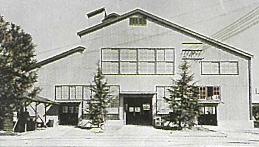 昭和24年（1949年）の大阪特殊ペイント工場