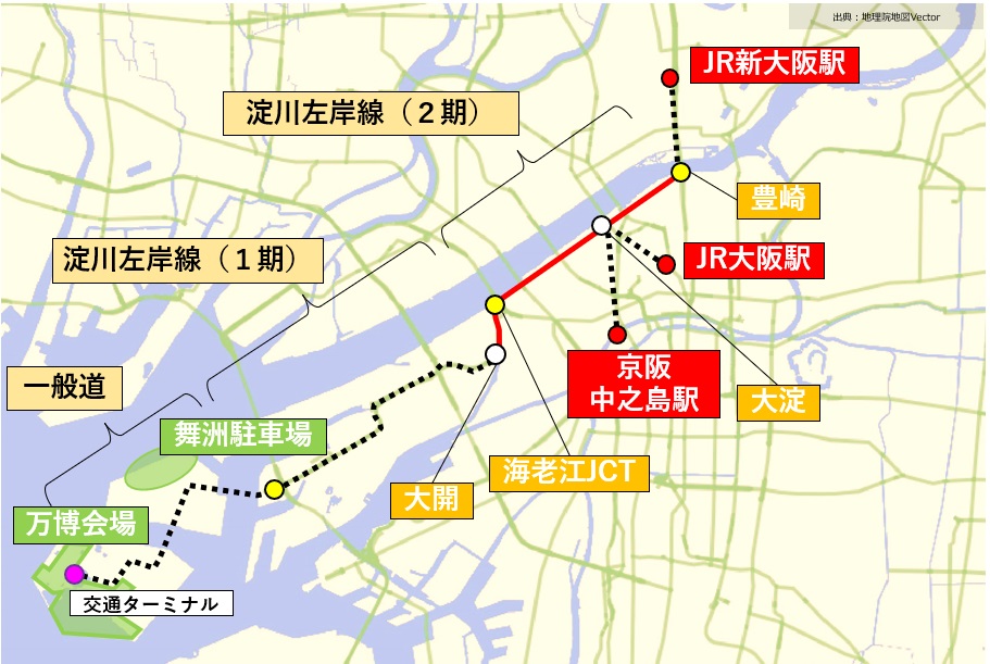 実証実験ルート図