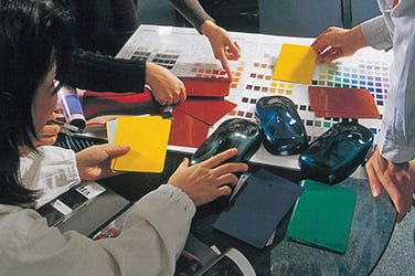 Image of color design proposals