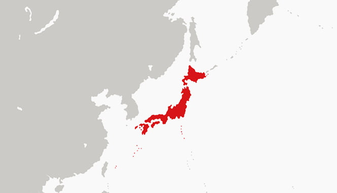 Map of Japan Group