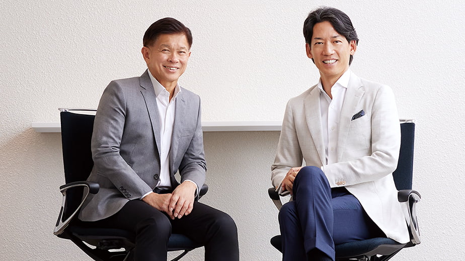MSVを追求する共同社長体制トップメッセージ