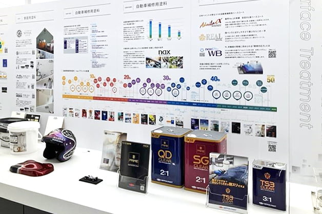 展示エリアの写真