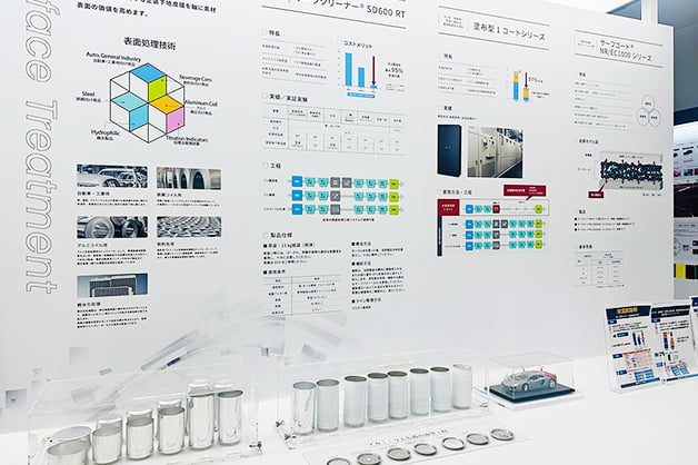 展示エリアの写真