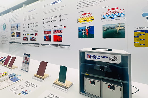 展示エリアの写真
