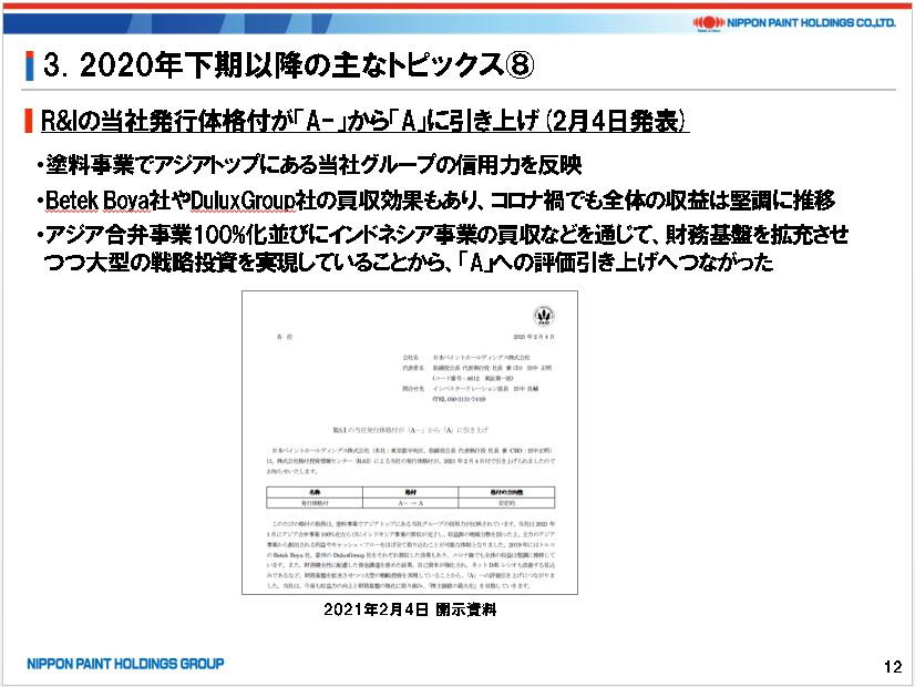 2020年12月期決算発表記者会見概要資料P12