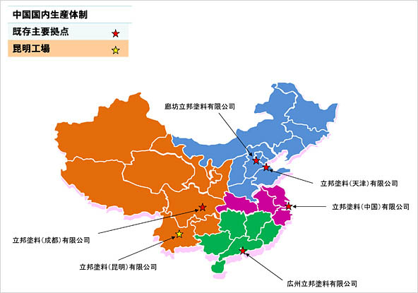 中国国内生産体制