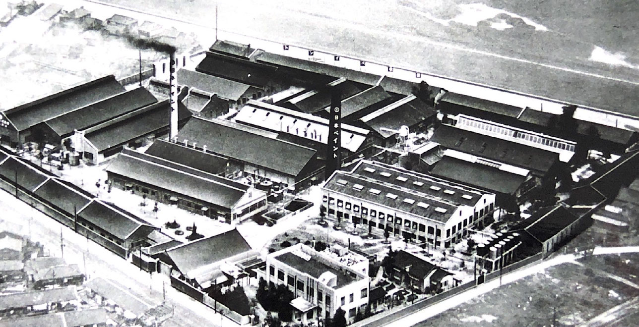 The Osaka Plant right after the large-scale expansion and renovation (June 1927)