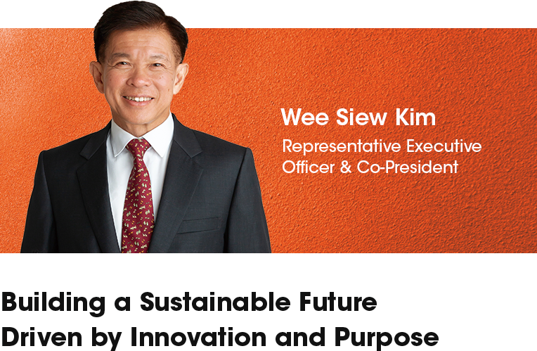 Wee Siew Kim, Representative Executive Officer & Co-President.