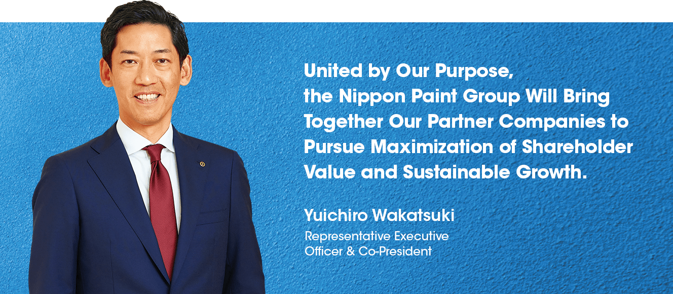 Yuichiro Wakatsuki, Representative Executive Officer & Co-President.