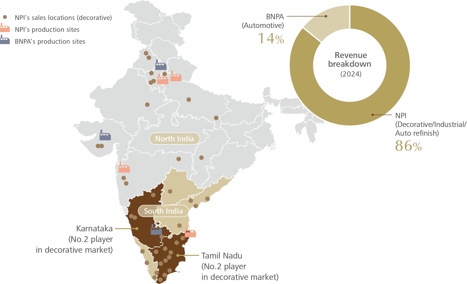 Overview of the India businesses (NPI and BNPA)