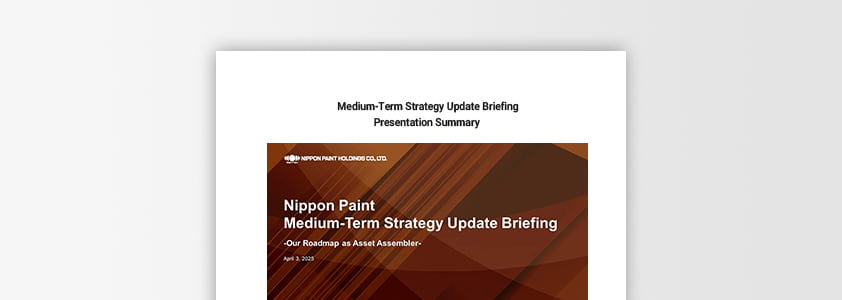 Medium-Term Strategy Update Briefing Presentation Summary