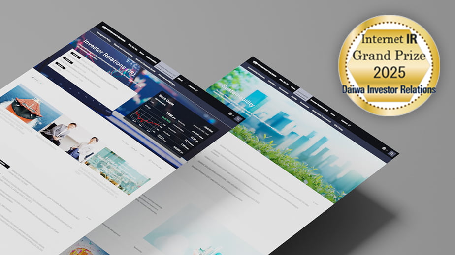 Grand Prize Winner for Five Consecutive Years at the 2025 Daiwa Internet IR Award