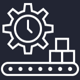 Icon of production line