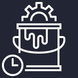 Icon of “A production line can produce 40 tons per hour.”