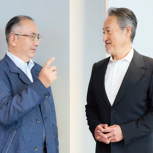 独立社外取締役によるガバナンス対談風景