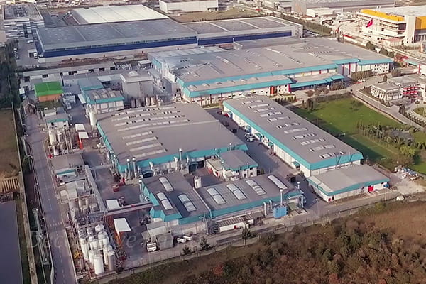 Betek Boyaの6つの工場