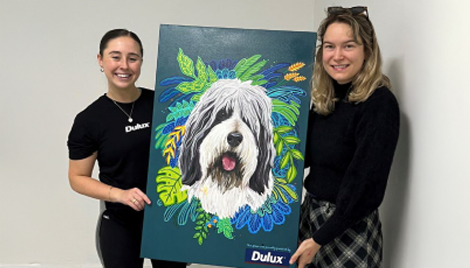 DuluxGroup Graduates give back-Second Chance Animal Rescue