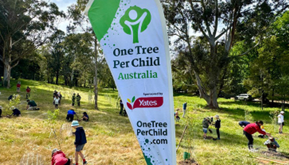 Yates Supports One Tree Per Child