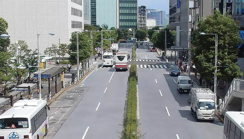 Road coated with ATTSU-9 ROAD