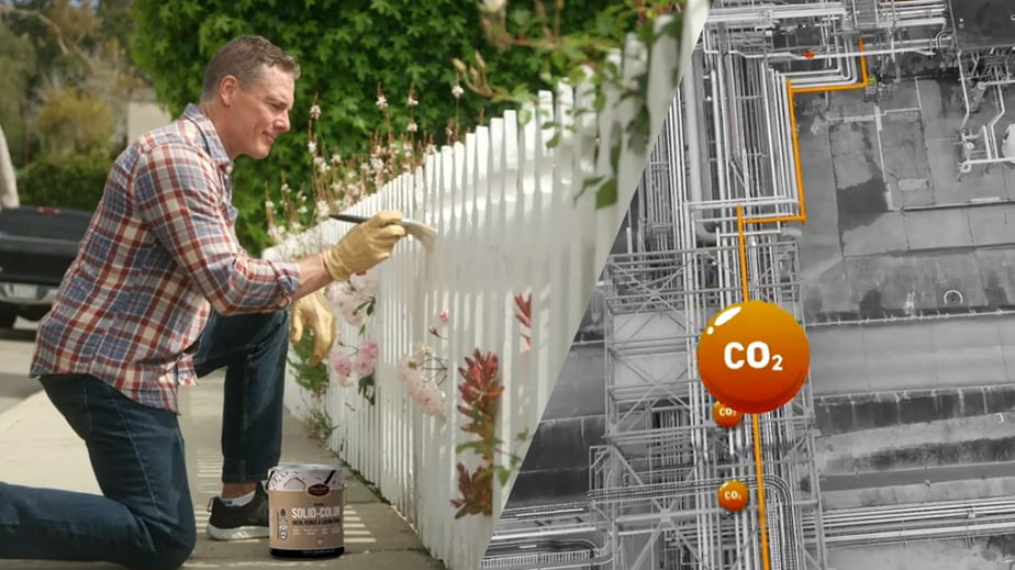 CO2回収・再利用技術により温室効果ガスの排出量を抑えるDunn-Edwardsの塗料