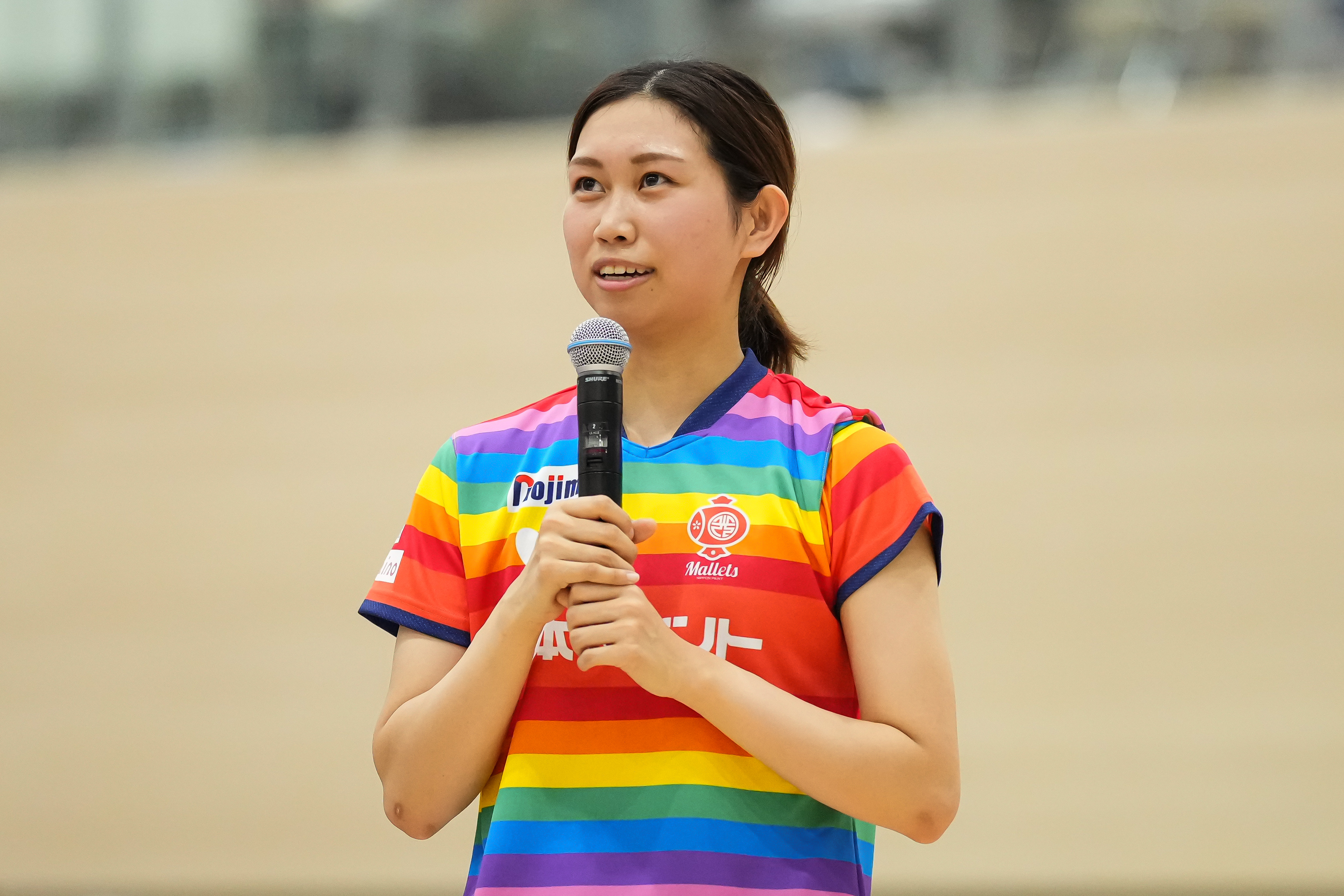 佐藤選手試合後