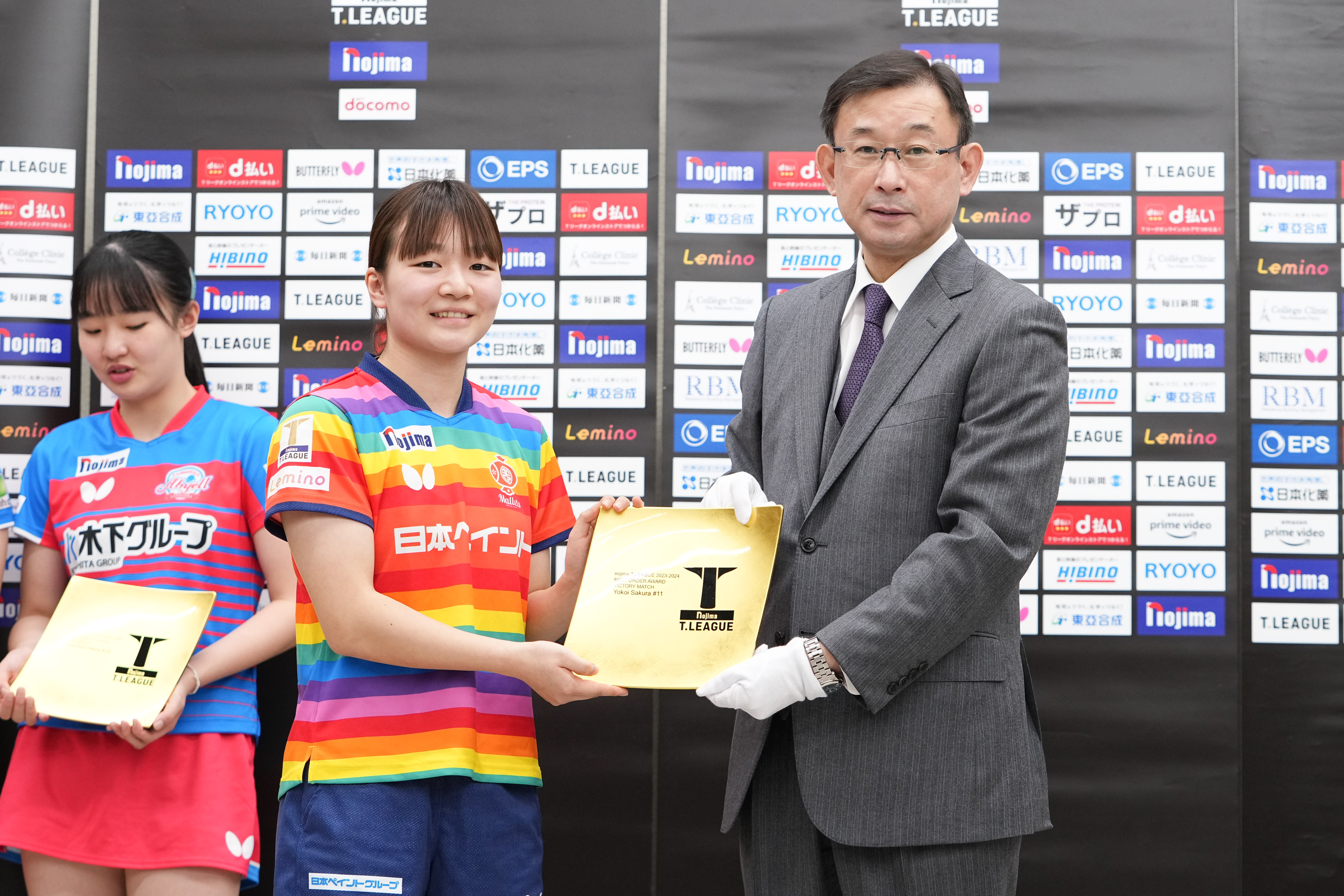 横井咲桜選手「ベストオーダー賞」初受賞!