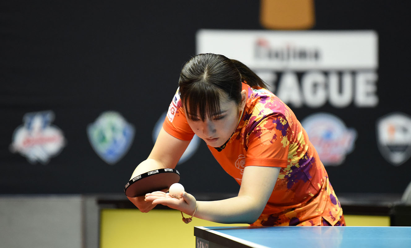 試合中の加藤美優選手