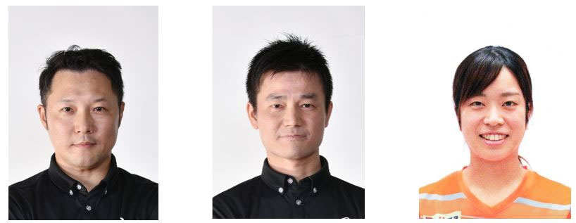 三原孝博監督と池袋晴彦コーチと打浪優選手