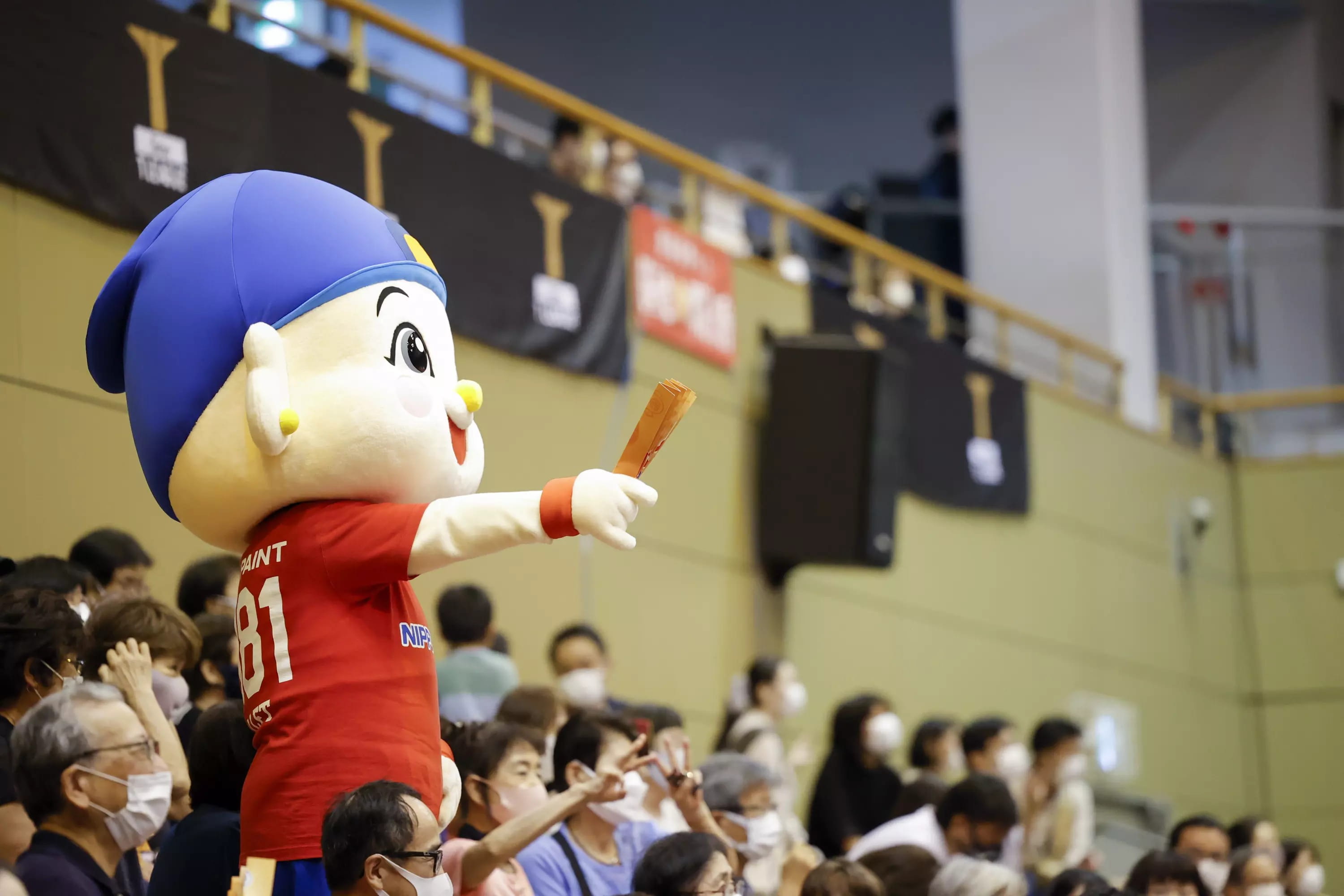 日本ペイントマレッツ 東京でホームゲームを初開催!